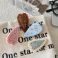 Beau - Heart Polka Dot Pattern Hair Clip