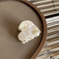 Beau - Minimalist Heart Shaped Acetate Hair Clip