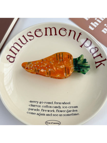 Beau - Vegetable Fruit Shaped Acetate Hair Clip