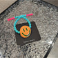 Gifty - Playful Smiley Face Elastic Ponytail Hair Tie