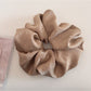 Gifty - Versatile Solid Color Satin Scrunchie