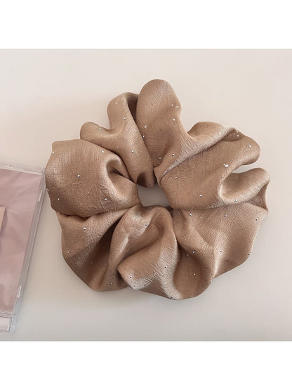 Gifty - Versatile Solid Color Satin Scrunchie