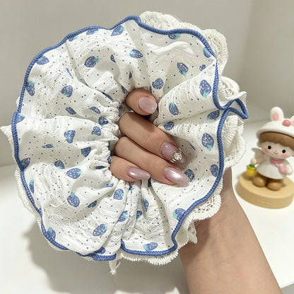 Gifty - Fruit Polka Dot Lace Scrunchie
