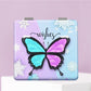 Mirroray - Butterfly Print Portable Folding Makeup Mirror
