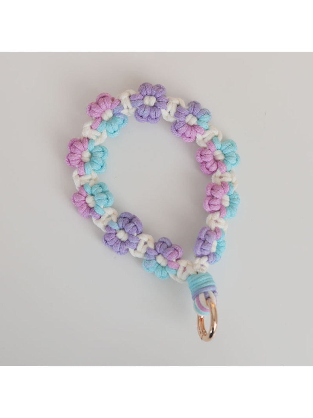 Keypus - Gradient Daisy Flower Keychain for Keys