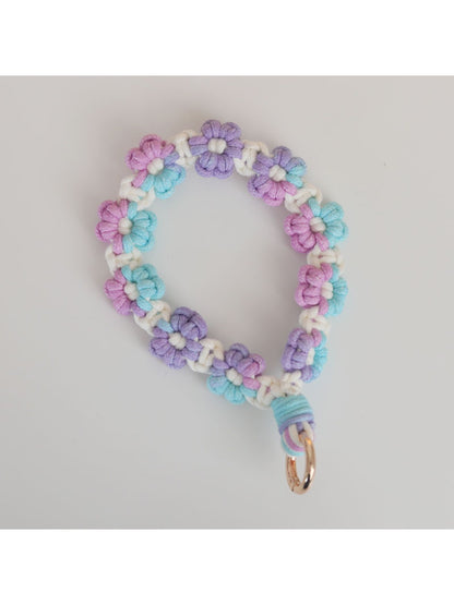 Keypus - Gradient Daisy Flower Keychain for Keys