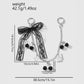 Keypus - Y2K Cherry Bow Chain Bag Charm Keychain