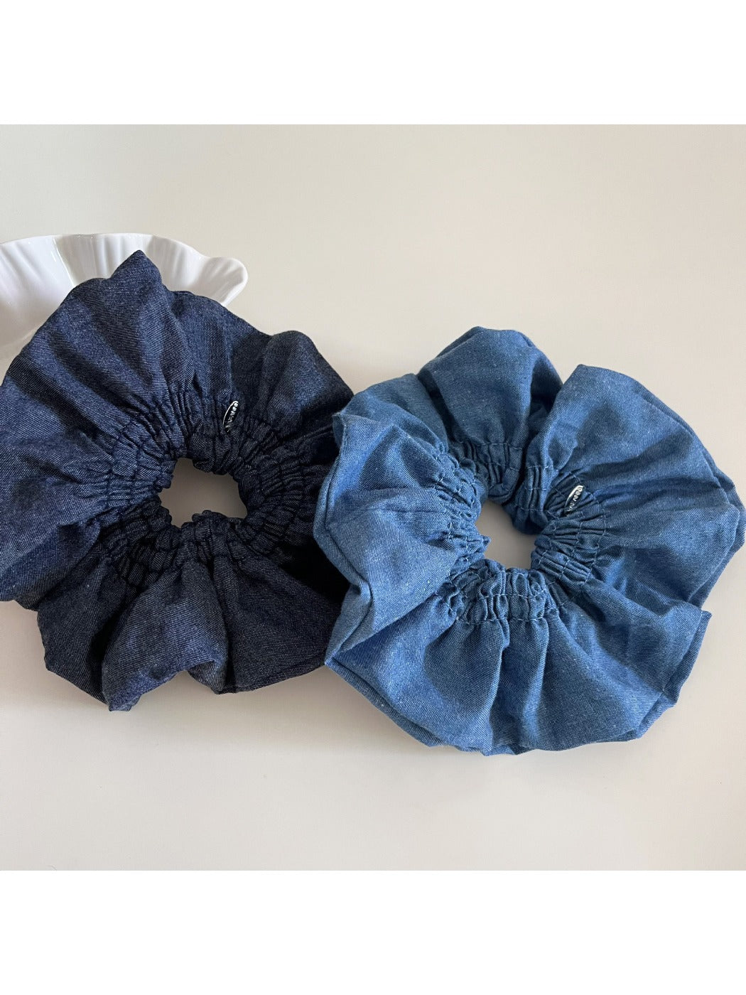 Gifty - Stretchy Denim Hair Ties
