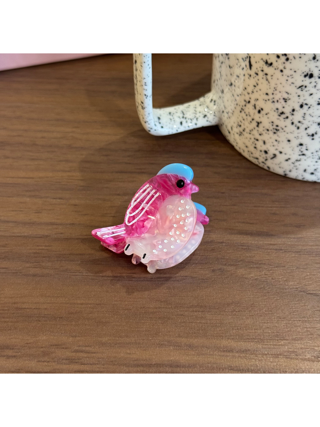 Beau - Cartoon Bird Acetate Claw Hair Clip