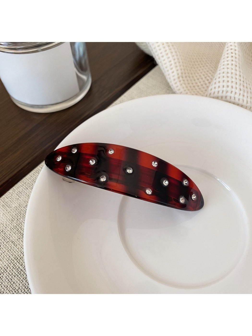 Beau - Vintage Oval Hair Clip