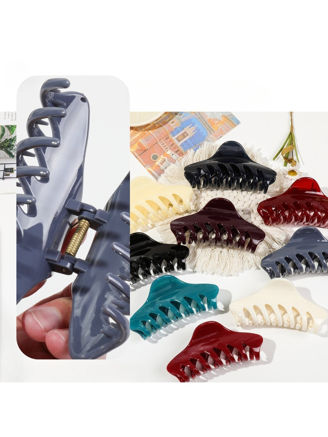 Beau - Fashion Pointed Keel Hair Clips