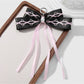 Keypus - Y2K Star Ribbon Bow Bag Charm Keychain