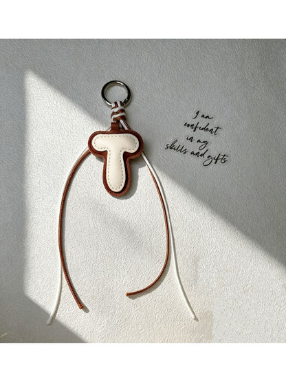 Keypus - Modern Minimalist Letter Bag Charm Keychain