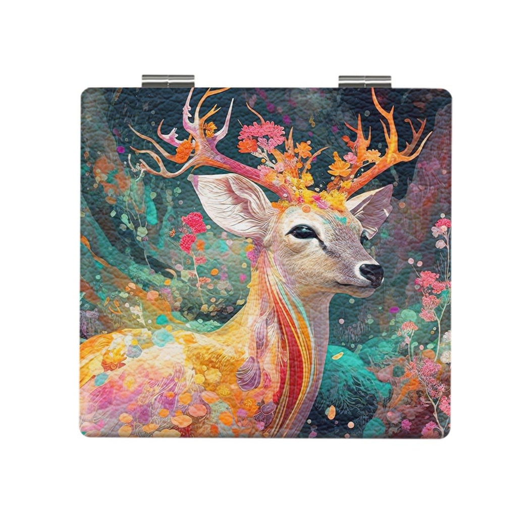 Mirroray - Decorative Printed Portable Table Makeup Mirror