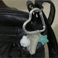 Keypus - Acrylic Bunny Angel Wing Star Bag Charm Keychain
