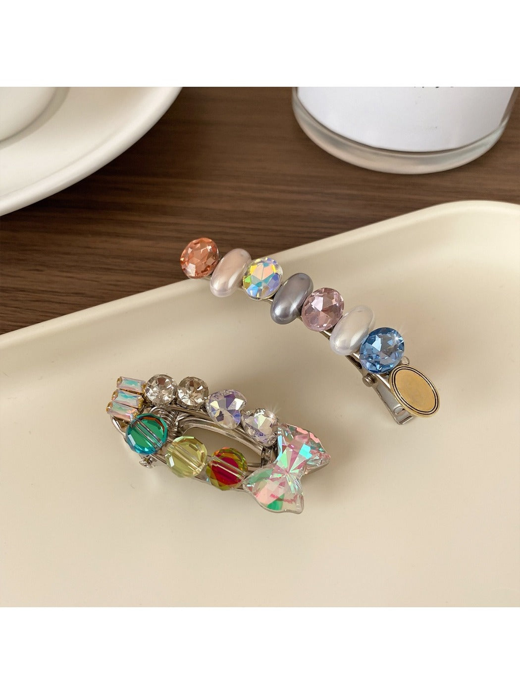 Beau - Adorable Colorful Geometric Hair Clip