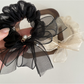 Gifty - Polyester Bow Detail Simple Hair Tie