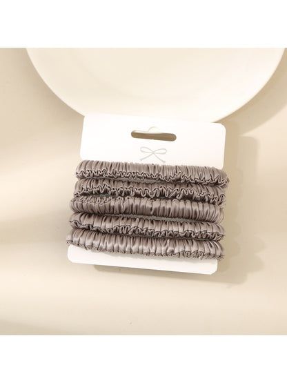 Gifty - Small Hair Ring Five Piece Set
