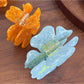 Beau - Large Acetate Flower Hair Clip High Ponytail