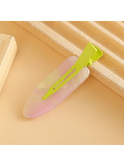 Beau - Macaron Color Straight Hair Clip