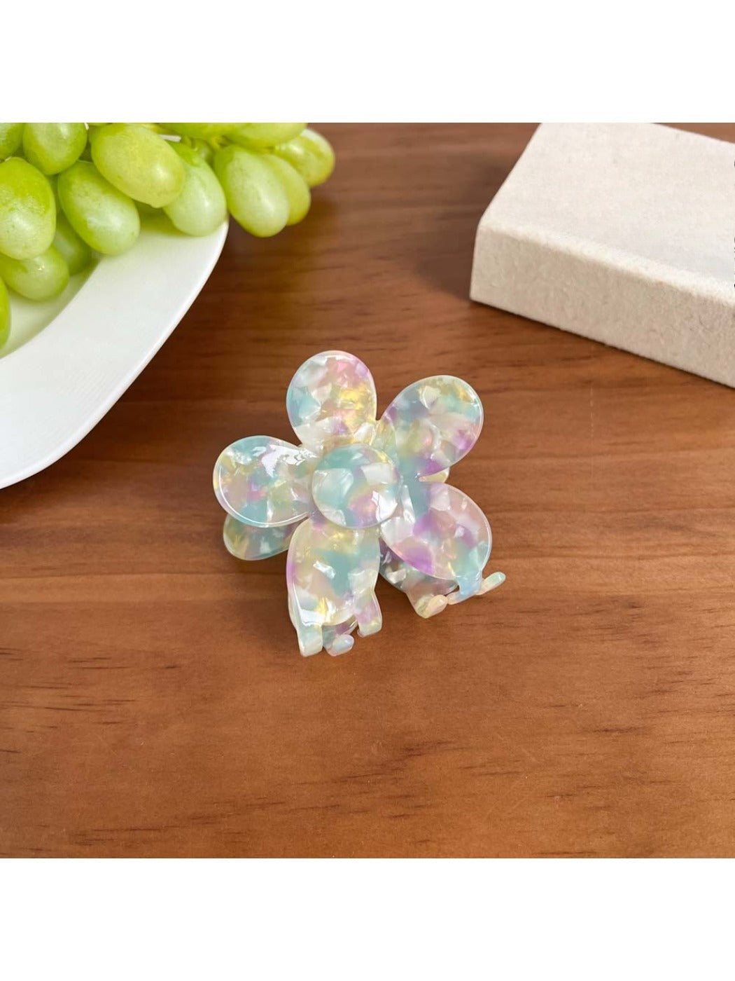 Beau - Gradient Color Flower Hair Clip