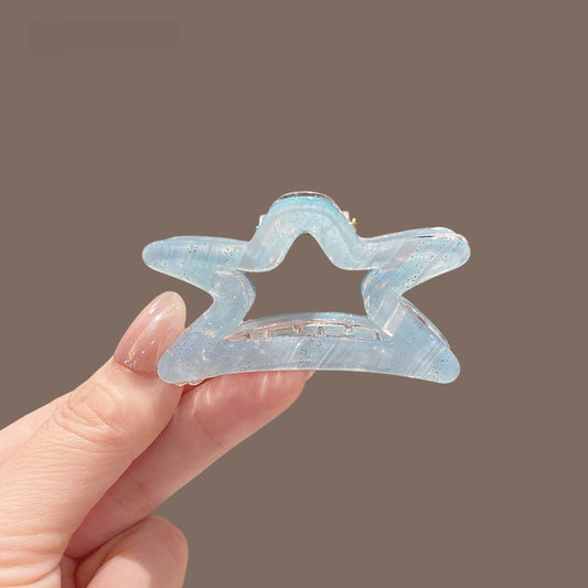 Beau - PVC Alloy Star Shape Claw Hair Clip