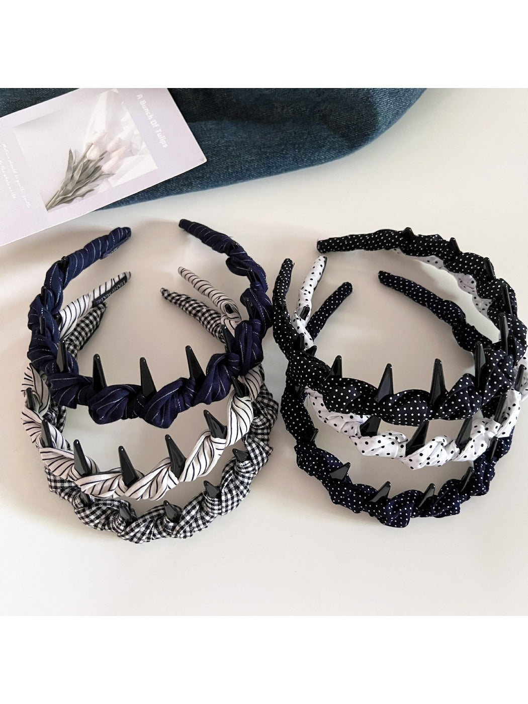 Gifty - Chic Polka Dot and Stripe Headband