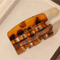 Beau - Clear Rectangle Claw Clip
