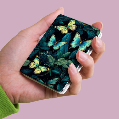 Mirroray - Floral Pattern Foldable Handheld Makeup Mirror