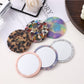 Mirroray - Acetic Acid Round Simple Multi-Color Small Mirror