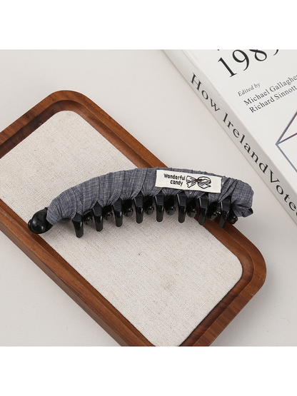 Beau - Geometric Wrapped Polyester Hair Clip