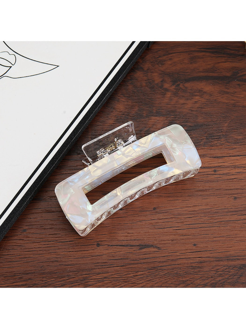 Beau - Pastel Square Claw Clip