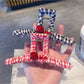 Beau - Spring Summer Plaid Hair Claw Clip