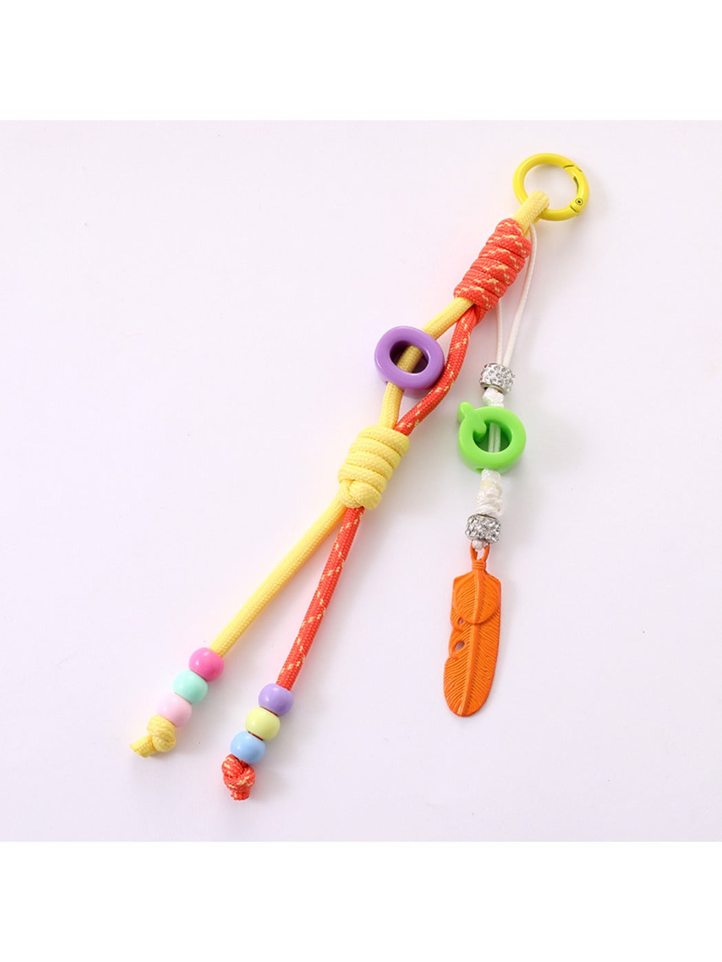 Keypus - Elegant Feather-Shaped Keychain