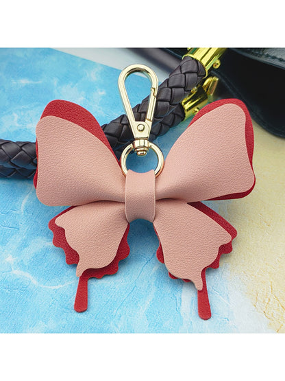 Keypus - Cartoon Butterfly Bag Charm Alloy Keychain