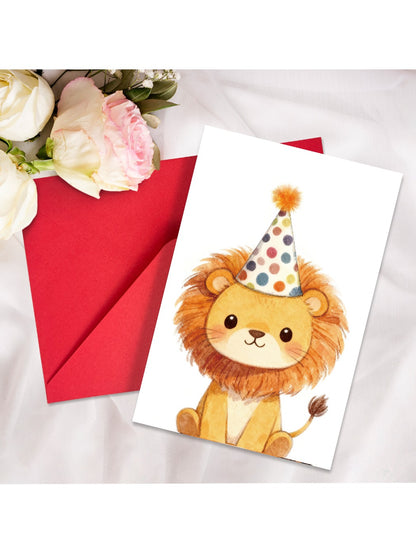 Carduria - Animal Themed Birthday Card