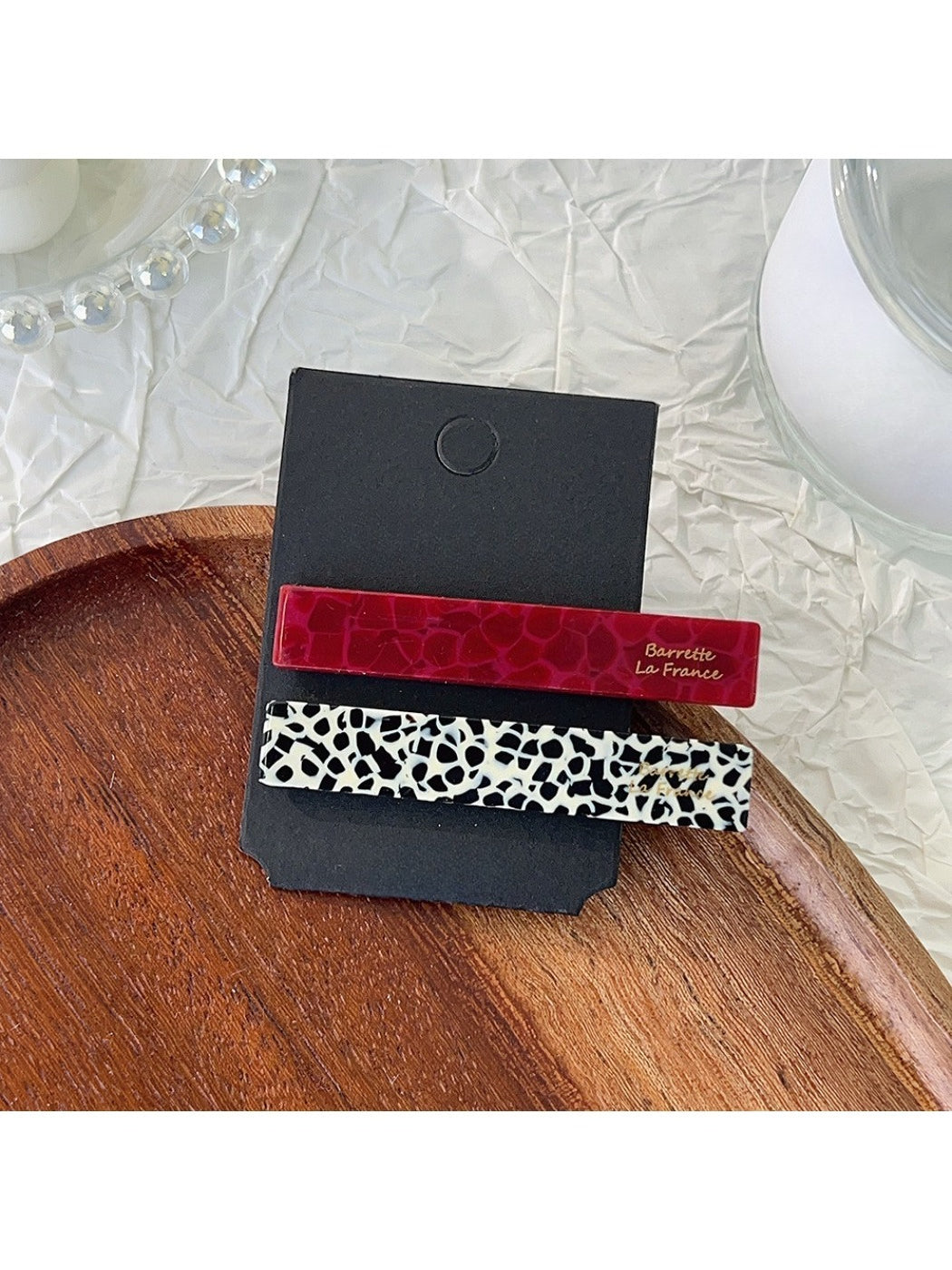 Beau - Fashionable Acetate Hair Clips