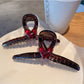 Beau - Vintage Crisscross Heart Hair Claw