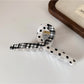 Beau - Plaid Leopard Polka Dot Hair Claw Clip