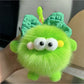 Keypus - Cute Bow Coal Ball Keychain