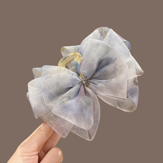 Beau - Soft Style Layered Bow Hair Claw Clip