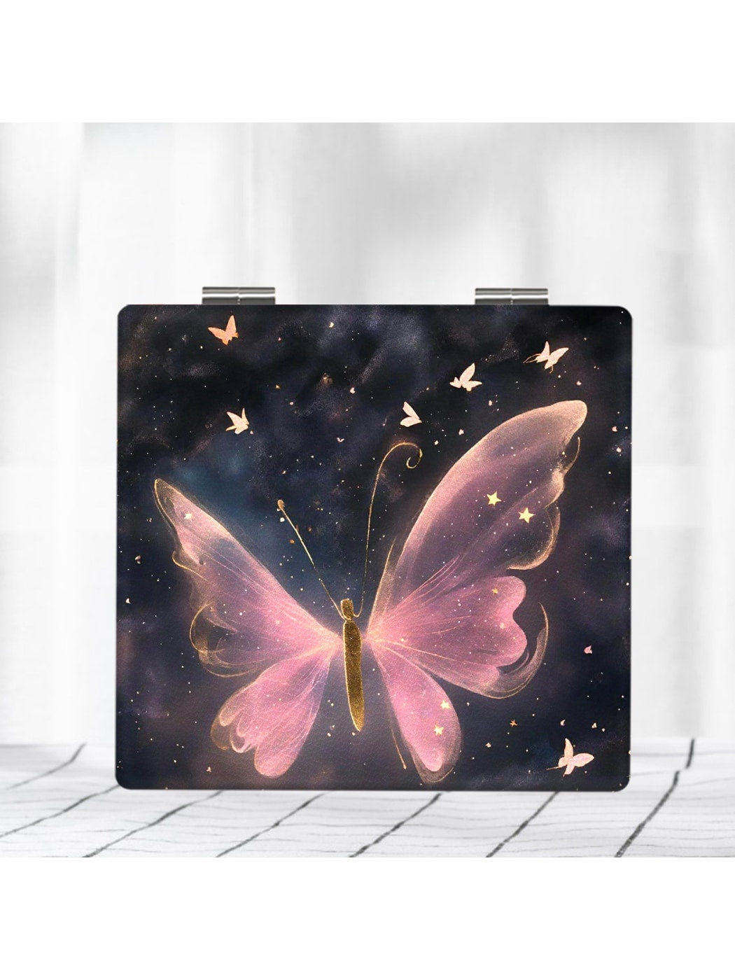 Mirroray - Butterfly Pattern Foldable Makeup Mirror
