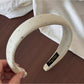 Gifty - Irregular Sparkly Fabric Covered Women's Headband