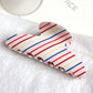 Beau - Modern Striped Styling Claw Clip