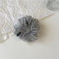 Gifty - Ruffled Mesh Polka Dot High Elastic Scrunchie