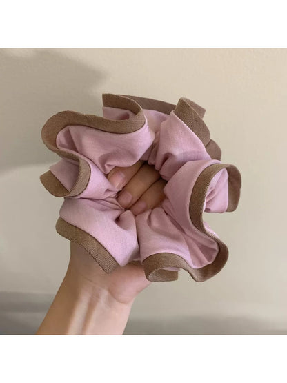 Gifty - Color-Blocked Voluminous Scrunchie