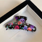 Beau - Pretty Floral Pattern Hair Clip