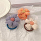 Gifty - Charming Solid Color Floral Hair Tie