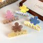 Beau - Floral Acetate Fiber Straight Claw Clip