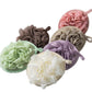Papo - Ruffled Oval Hanging Polyester Shower Bath Pouf